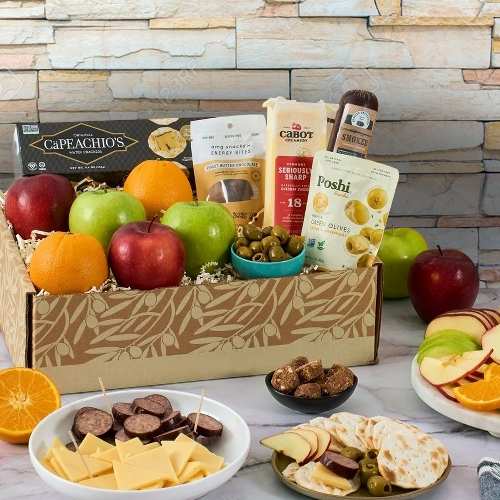 Boss Day Gift Delivery USA | Executive Delight Fruit Gift Box