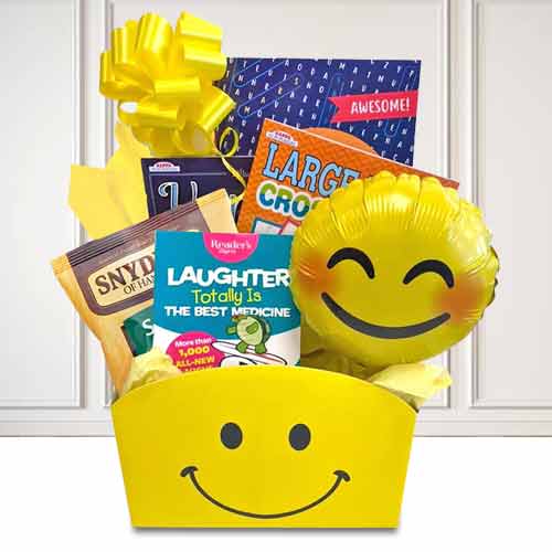 Feel Better Basket-Puzzle Book Delivery USA