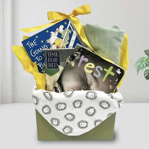 Good Nights Baby Gift Basket-Send Gifts for New Born
