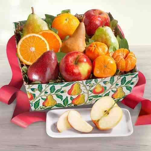 Fresh Fruit Hamper-Send Fruit Hamper to