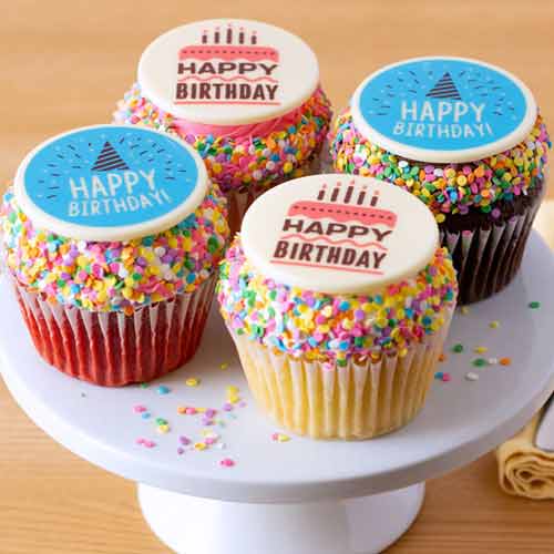Birthday Cupcake-Send Cupcake to Montana