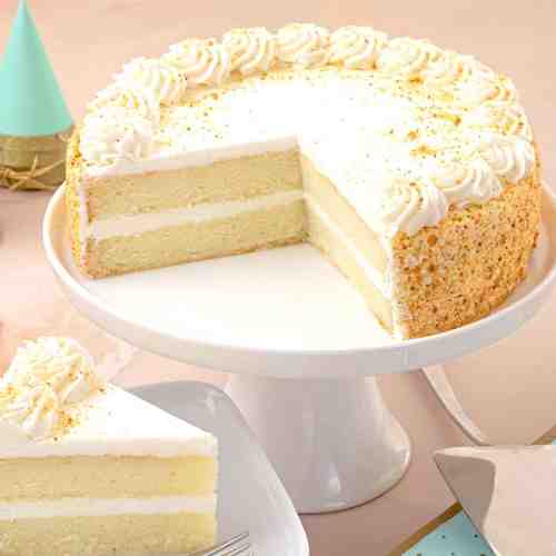 Gluten Free Vanilla Cake-Birthday Cake Delivery Texas