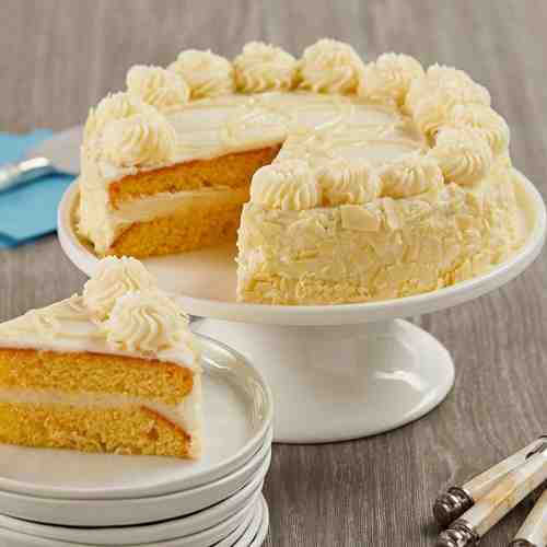 Tasty Vanilla Cake-Birthday Cake Delivery Vermont