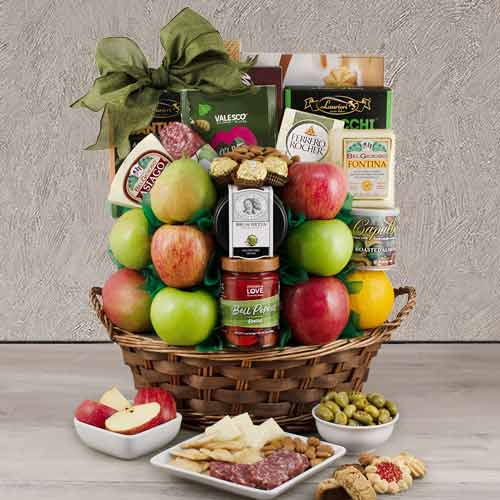 Italian Treasures-Fruit Basket Delivery Kansas