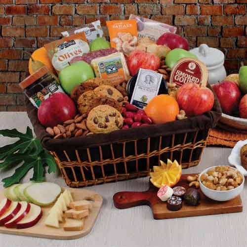 - Sympathy Fruit Baskets Delivery USA