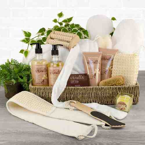 Luxuary Spa Gift Basket-bath and body gift baskets USA