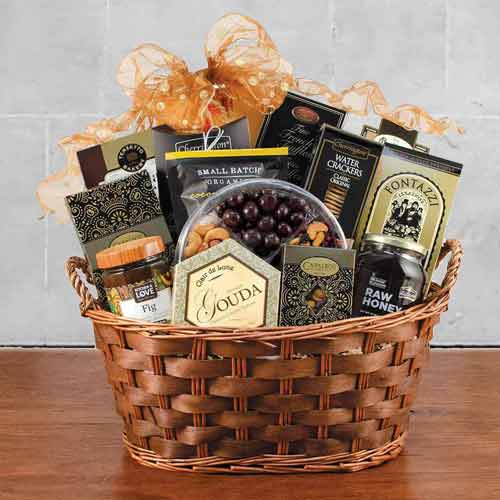 Comfort Food Basket-Deepest Sympathy Gift Basket Delivery Usa