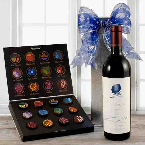  Opus One Red Wine n Truffles-Send Red Wine And Truffles To Vermot