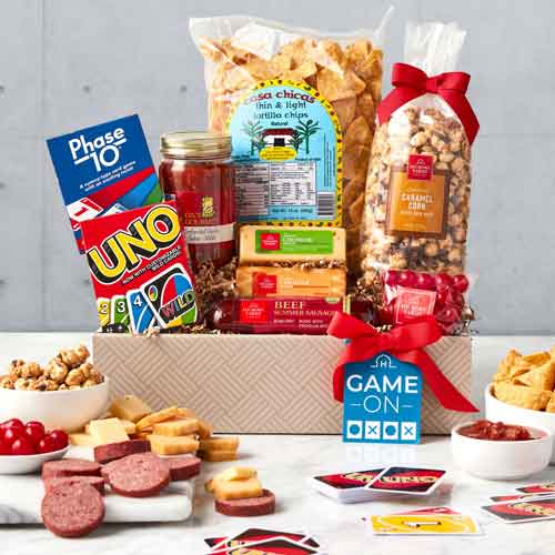 Popcorn Cheese Snacks Hamper-Gift Baskets Children Usa