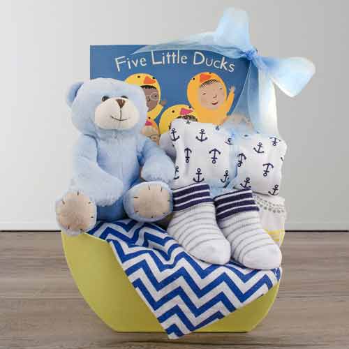 Baby Naptime Gift Set-Newborn Gift Basket To  Idaho