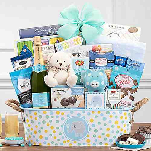 Baby Sparkling Gift Hamper-SendBOYS Gift Gasket to USA