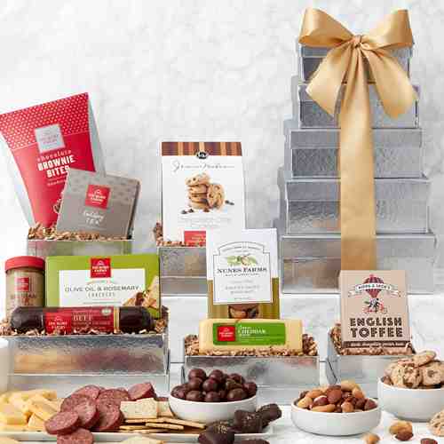 - Christmas Food Gift Baskets Delivery  Massachusetts