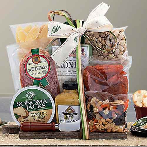 Savory Selection Hamper-Christmas Food Gift Baskets Delivery  Oklahoma