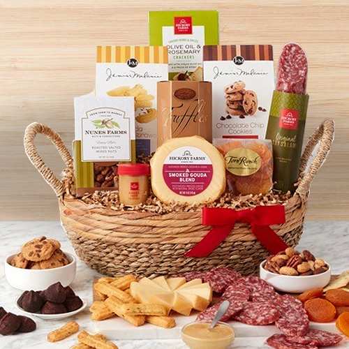 Sweet And Savory Gift Baskets-Christmas Food Gift Baskets Delivery  Virginia