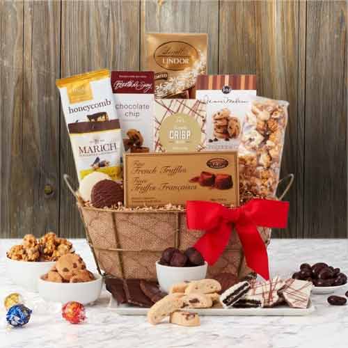 Chocolate Delight Hamper-chocolate gift basket Delivery  Idaho