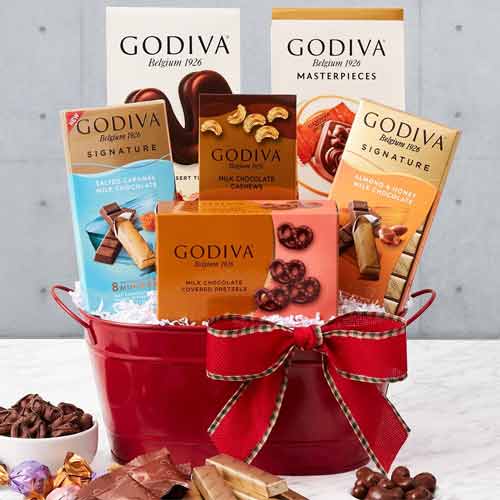Godiva Sweet Surprise Chocolate Gift Basket Delivery Illinois godiva-sweet-surprise-chocolate-gift-basket-delivery-illinois
