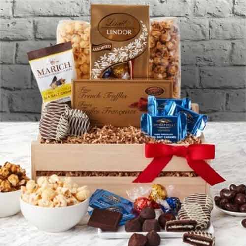 Sweet Snacks Gift Crate