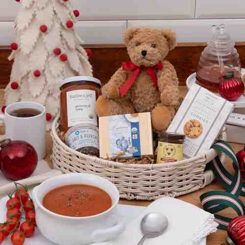 Bear Hugs Gift Basket-Christmas Gourmet Gift Baskets Florida