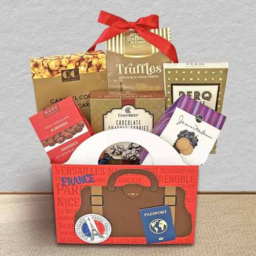 French Truffles And Snacks-Valentine Women Gifts