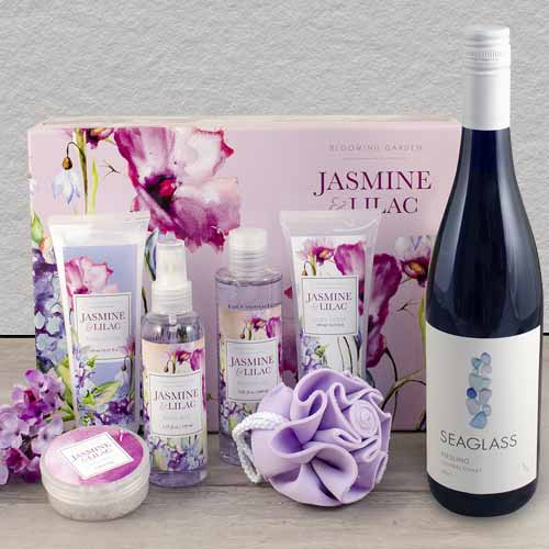 Spa And White Wine-Valentines For Her Gifts