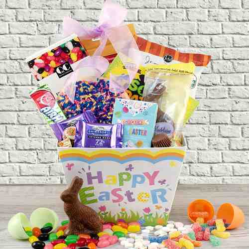 Easter Festival Gift Basket-Unique Easter Gifts For Adults
