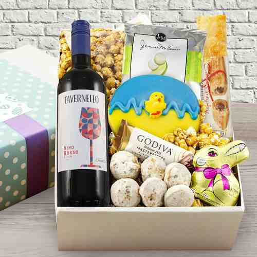 Delightful Easter Gift Basket-Easter Basket Gifts For Friend