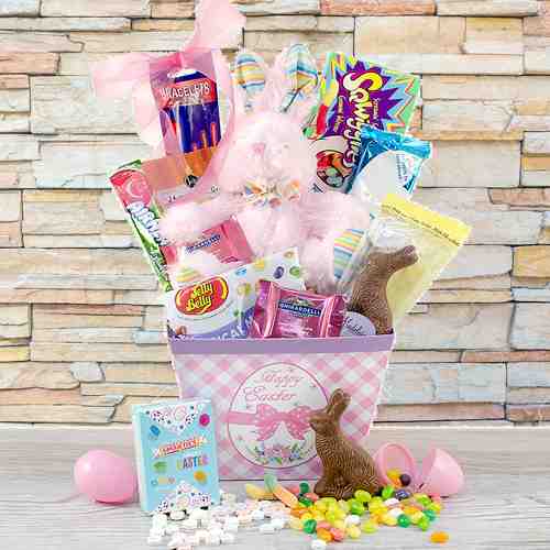Cookie Candy Easter Basket-Easter Gift Baskets For Girls