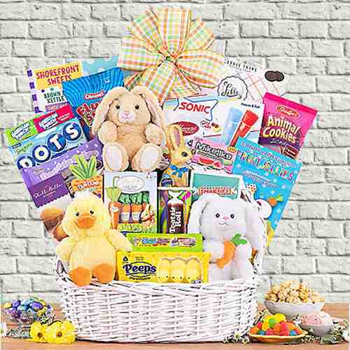 Easter Fun Basket-Easter Bunny Gift Ideas In USA