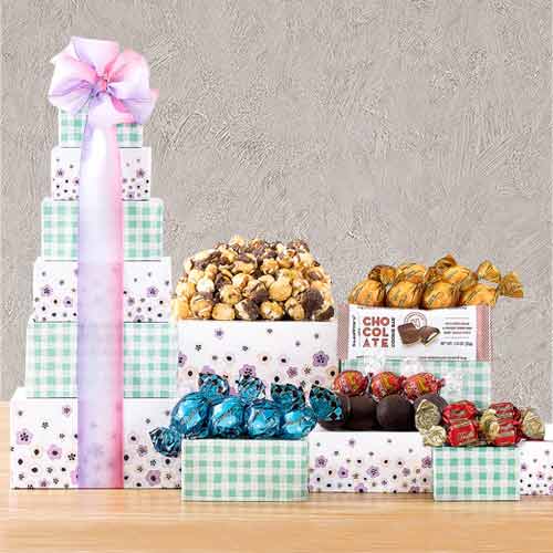 Moms Chocolate Gift Tower