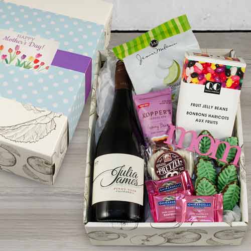 Mom Day Red Wine Gift Box-Mothers Day Wine Gifts