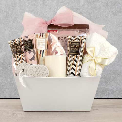 Indulge Spa Gift Basket-Spa Sets For Mom