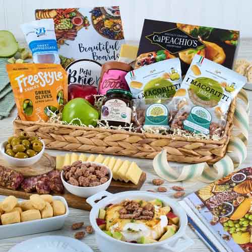 Charcuterie Hamper-Healthy Gifts For Mom