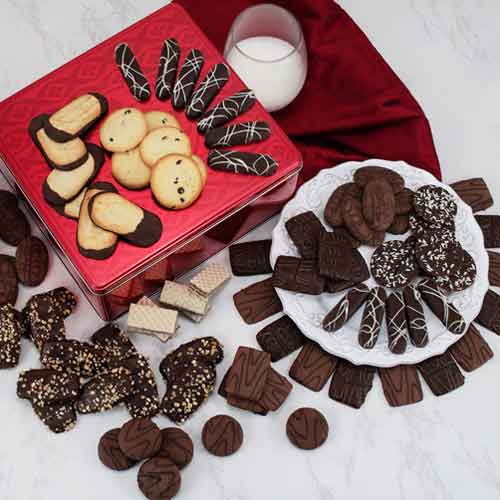 - Assorted Cookie Gift Box For Sweet Celebrations | Exquisite Cookie Gift Tin