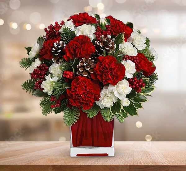 Festive Spirit Floral Bouquet