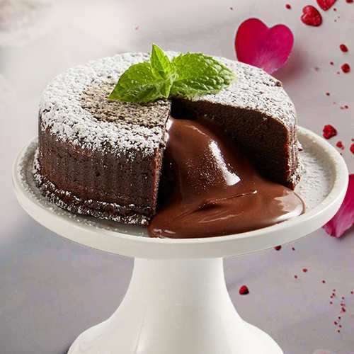- Online Cake Delivery For Valentine’s Day | Gluten-free Truffle Lava Cake