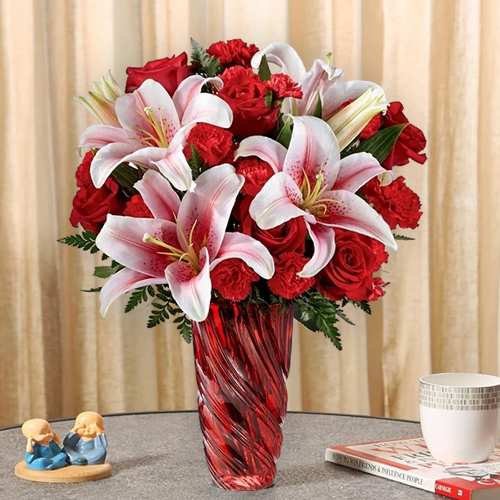 - Romantic Valentine's Flowers Delivery | Eternal Romance Bouquet