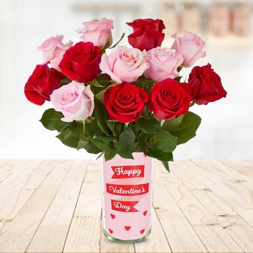 - Valentine’s Day Rose Bouquet For Girlfriend | True Love Roe Mix