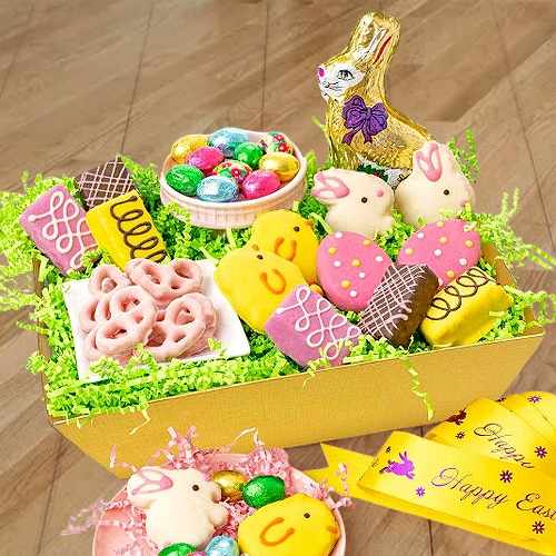Easter Gift Basket Delivery | Easter Cookie Surprise Gift Box