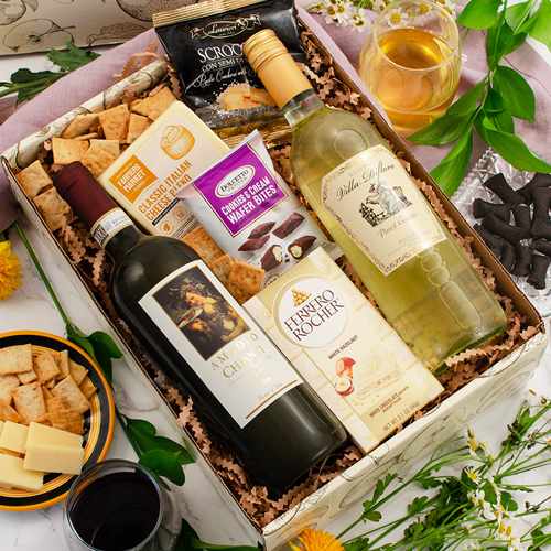 Easter Wine Gift Basket Delivery | Grand Easter Celebration