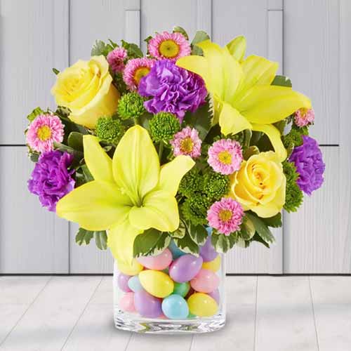 Spring Easter Bloom Bouquet | Joyful Easter Floral Arrangement