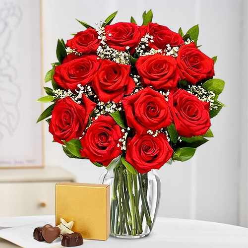 Red Rose And Chocolates