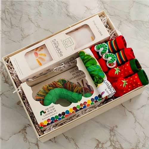 The Very Hungry Caterpillar Gift Set – A Storybook Welcome For Baby | Caterpillar Tales Gift Collection