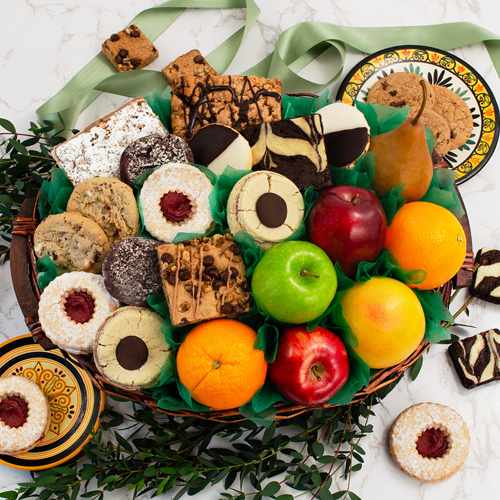 Baked Goods And Fresh Fruit