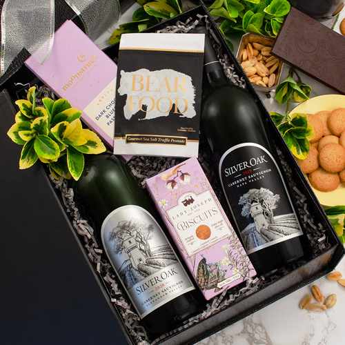 Silver Oak Duo Wine Gift Basket – A Premier Cabernet Celebration | Silver Oak Duo Wine Collection