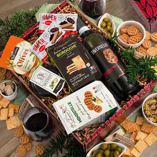 Cucina Italiana Wine Gift Box – A Classic Taste Of Italian Elegance | Taste Of Italy Wine Gift Collection