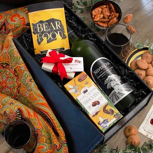 Silver Oak Napa Cab Sauv & Chocolates – A Luxurious Wine Gift Experience | Sauvignon N Chocolates Gift Box