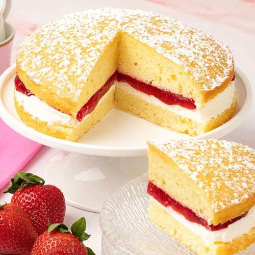 - Send Anniversary Cake For Parents | Victoria Sponge Cake
