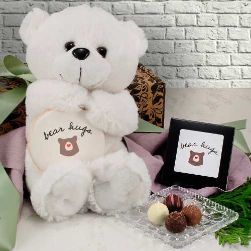 Snuggly Teddy N Chocolates