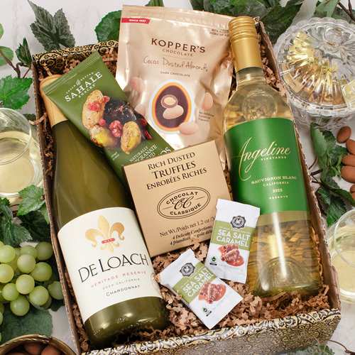 Elegant White Wine Duet