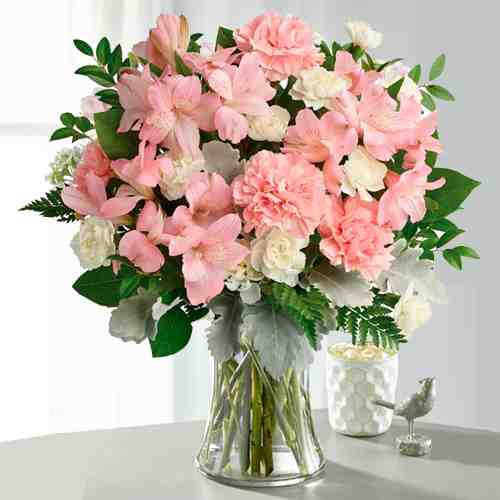 Pretty Pink Bouquet-Send Flowers Within Usa